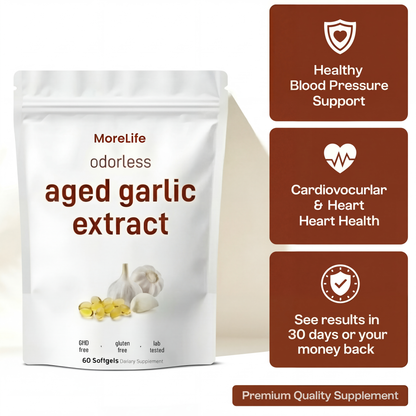 MoreLife Odorless Garlic Softgels